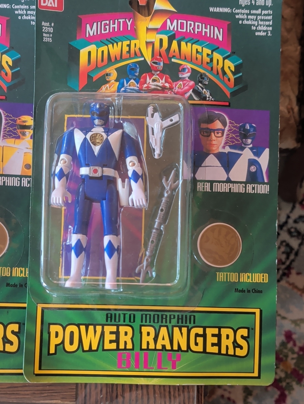 Set Of 6 Power Rangers In Packaging - Picture 7 of 7